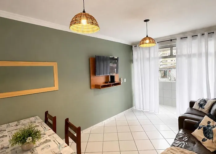 Apartamento Uma Quadra Da Praia Das Asturias Guarujá